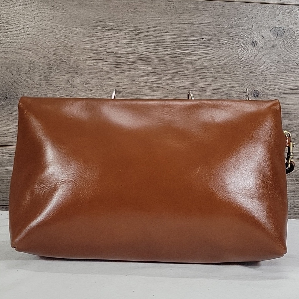 Patricia Nash Brown Leather Wristlet Clutch Handbag - Picture 3 of 12